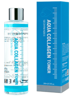 Seohwabi88, Тонер укрепляющий с коллагеном, 200 мл - Aqua Collagen Toner 