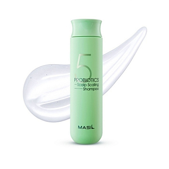 Masil, Глубокоочищающий шампунь с пробиотиками 500мл - 5 Probiotics Scalp Scaling Shampoo