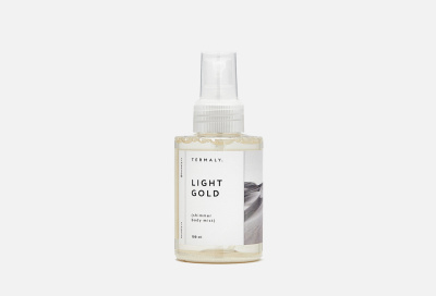 Termaly, Шиммер мист для тела Легкое сияние - Light Gold shimmer body mist