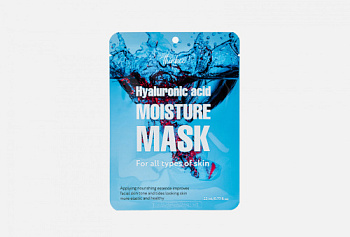 Thinkco, Увлажняющая тканевая маска с гиалуроновой кислотой - Hyaluronic acid moisture mask