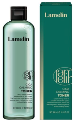Lamelin, Успокаивающий тонер с центеллой азиатской - Cica Calming Toner