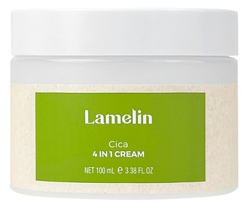 Lamelin, Успокаивающий крем с центеллой - Cica 4 in 1 Cream