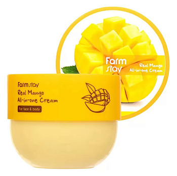 Farmstay, Многофункциональный крем с экстрактом манго - Real mango cream