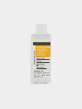 Derma Factory, Омолаживающая эссенция-тонер для лица с аденозином - Adenosine 7500 Ppm Water Essence