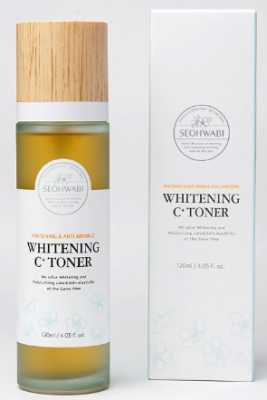 SEOHWABI, Выравнивающий тон кожи тонер С+, 120 мл - Whitening C+ Toner