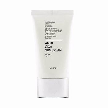 Bueno, Солнцезащитный крем с центеллой - Perfect airfit cica sun cream Spf