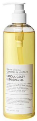 GRAYMELIN, Гидрофильное масло с экстрактом меда канолы - Сanola Crazy Cleansing Oil