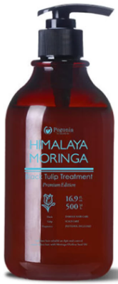 POGONIA, Питательный кондиционер для волос с маслом моринги 500 мл - BLACK TULIP TREATMENT 