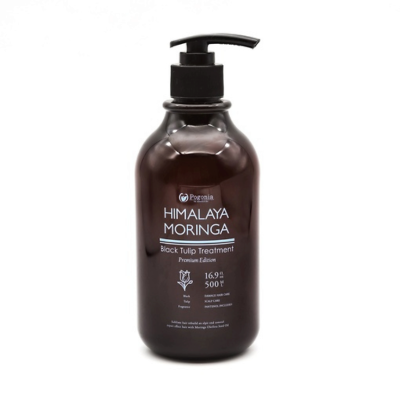 POGONIA, Питательный кондиционер для волос с маслом моринги 500 мл - BLACK TULIP TREATMENT 