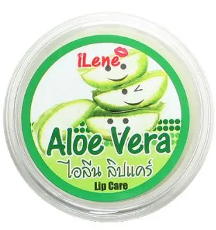 ILENE, Бальзам для губ "Алое вера" 10 гр - Aloe Vera lip care